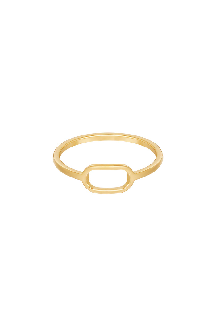 Ring cut out - goud 