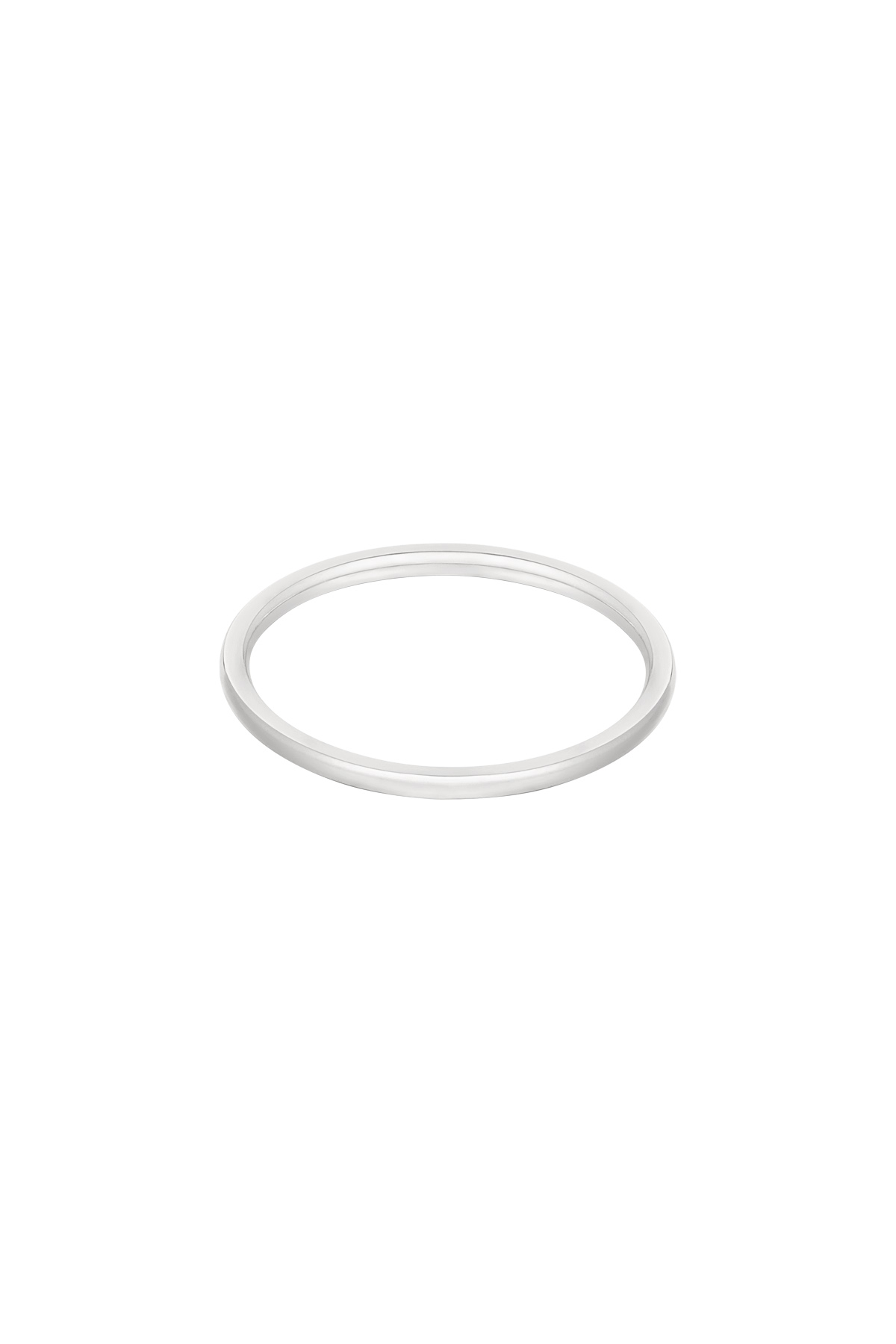 Ring minimalistisch - zilver