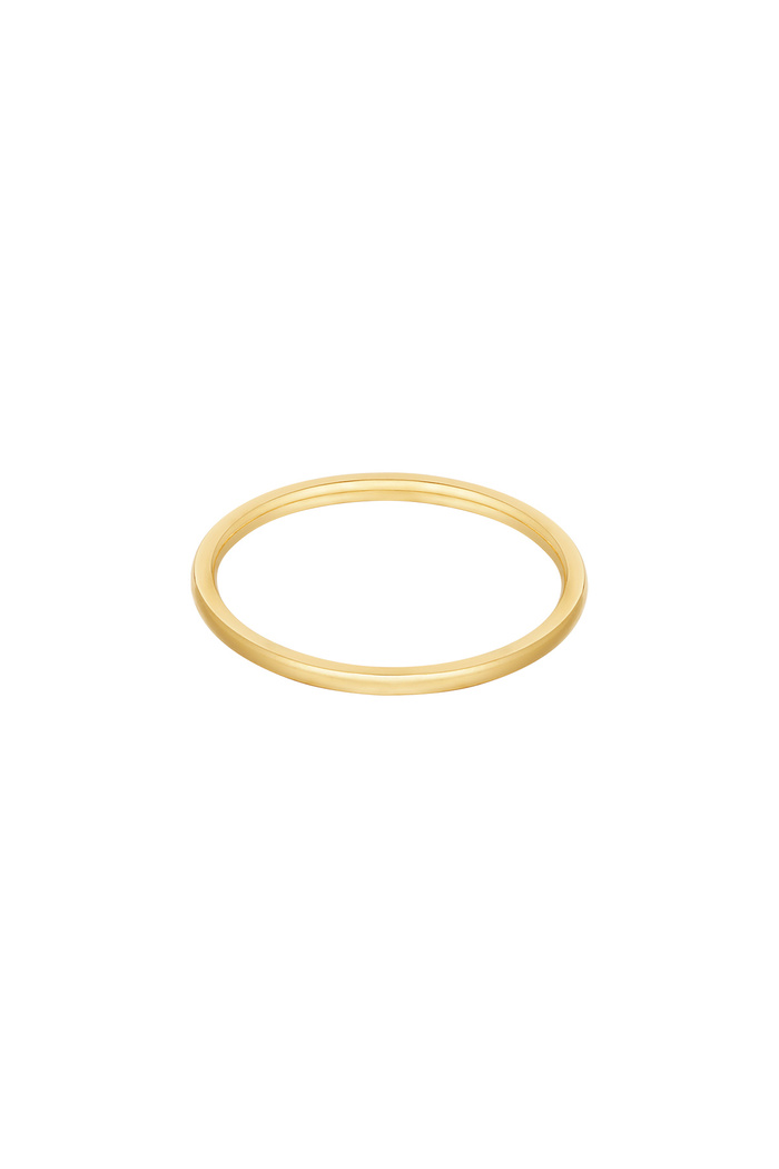Ring minimalistisch - Gold 