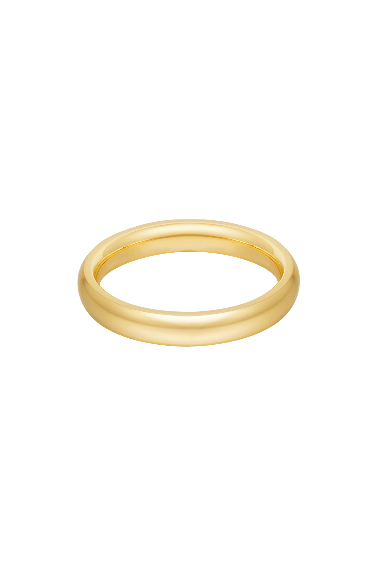 Ring Basic schlicht - Gold