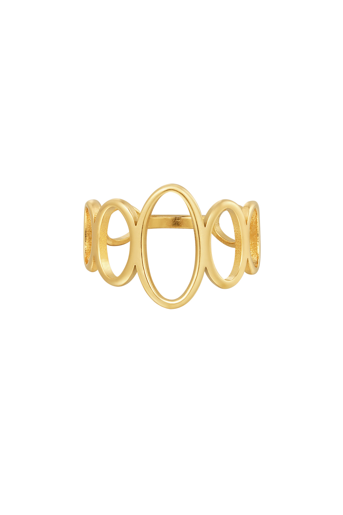 Ring offene Kreise - Gold