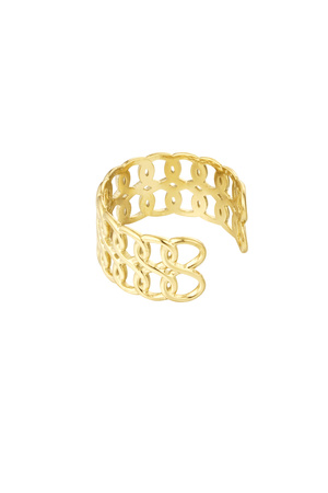 Ring special link - gold h5 