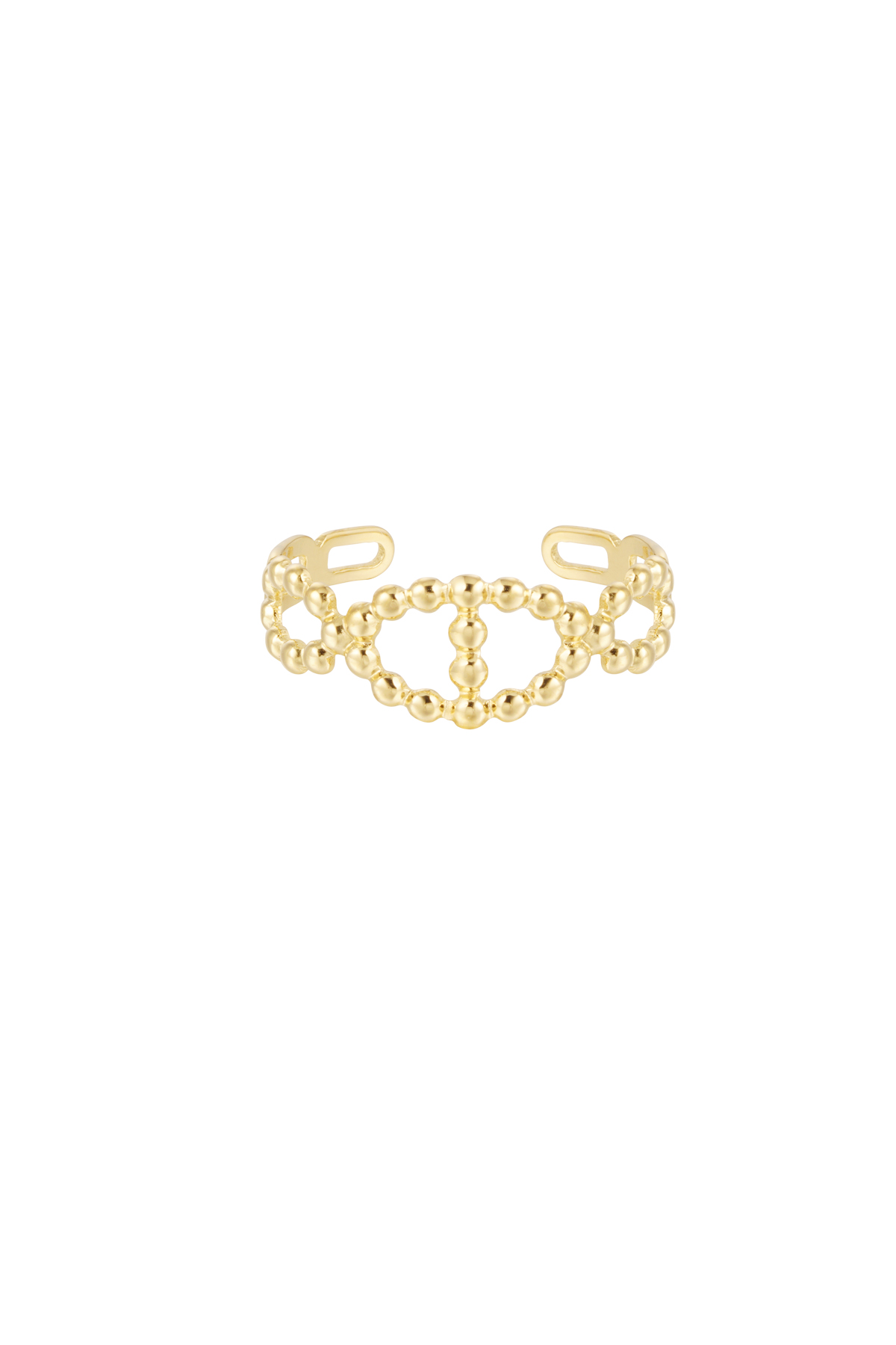 Ringkugeln Logo - Gold