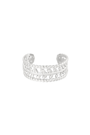 Ring baroque - silver h5 