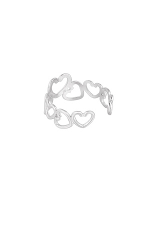 Ring hearts - silver h5 Picture4