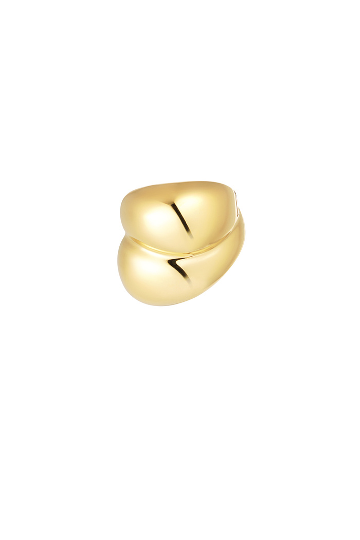 Ring dubbel - goud 