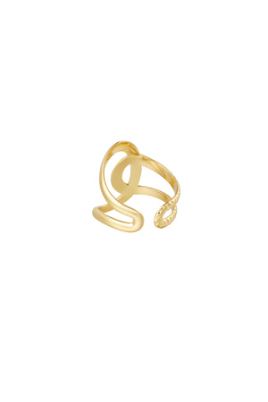 Ringknotendetail – Gold h5 Bild3
