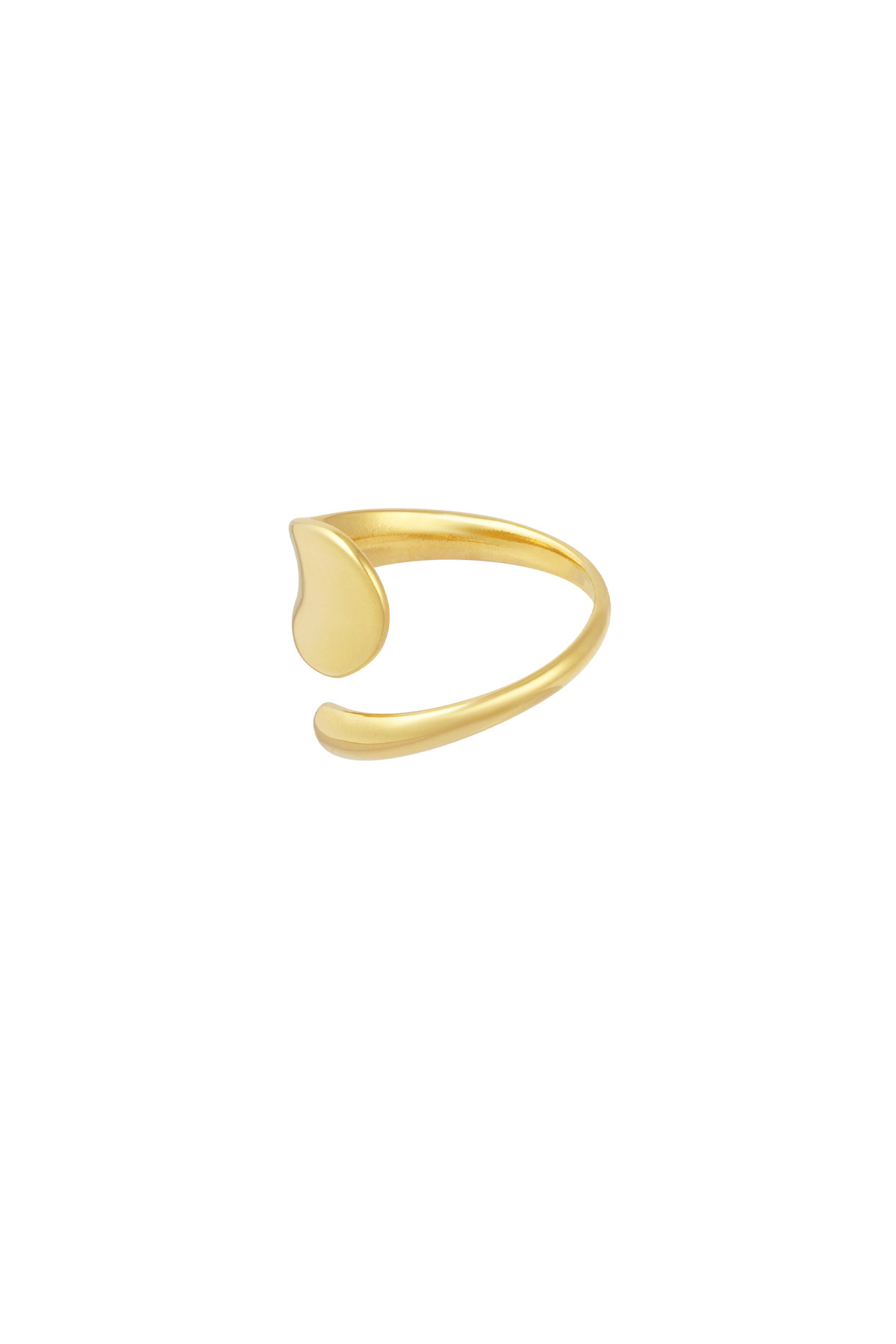 Reglas de simplicidad del anillo - oro Imagen4