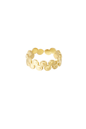 Baroque ring - gold h5 