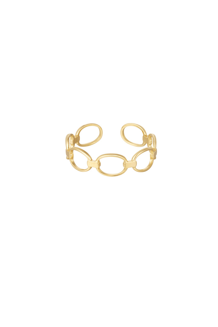 Ring links - gold 