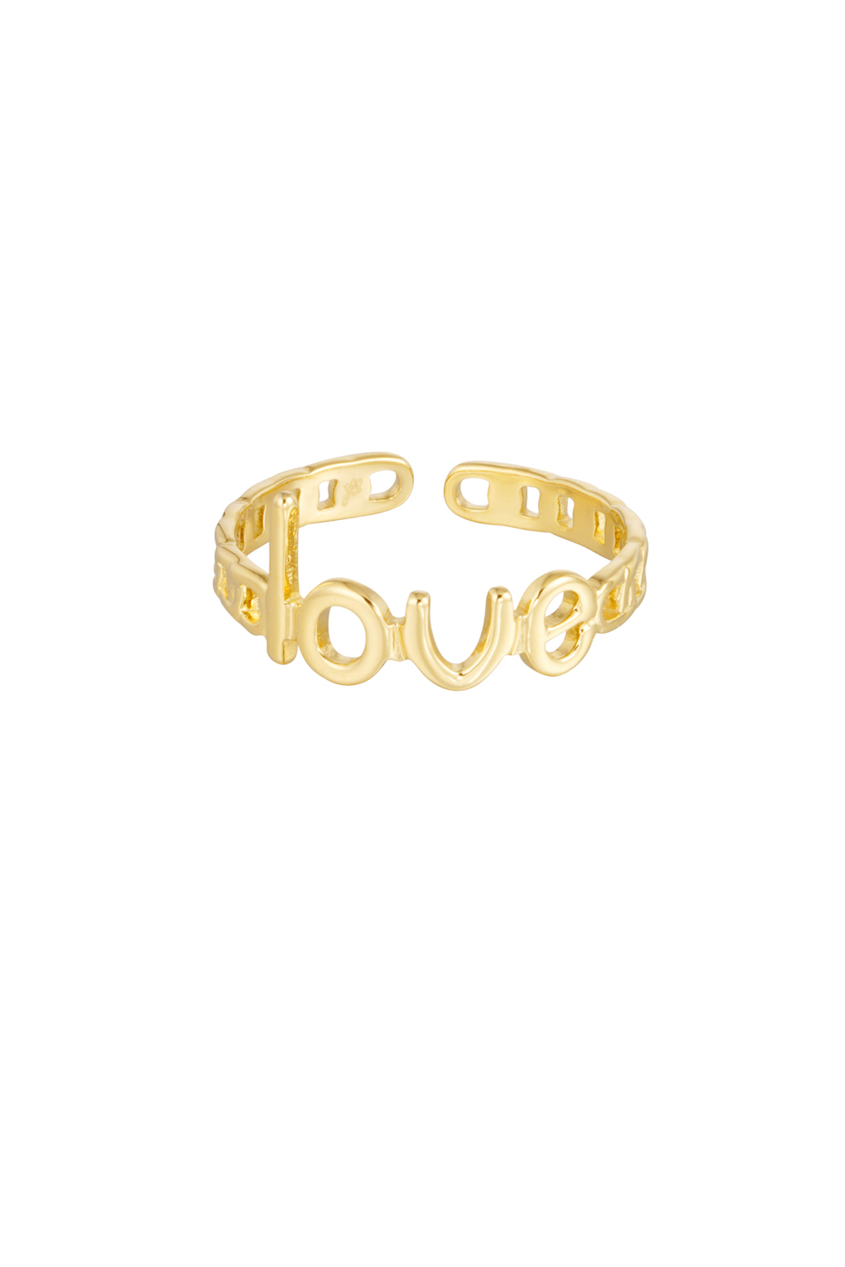 Ring verbindet Liebe – Gold
