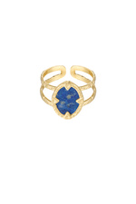 Blauw & Gold / One size Afbeelding2