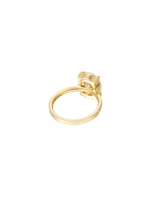 Ring stone with stones - gold h5 Picture3