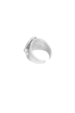 Ring enamel ster - zilver h5 Afbeelding3