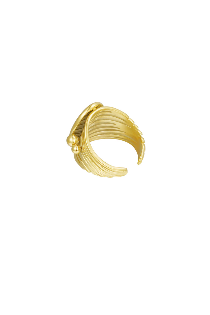 Ring Emaille Stern - Gold Bild3