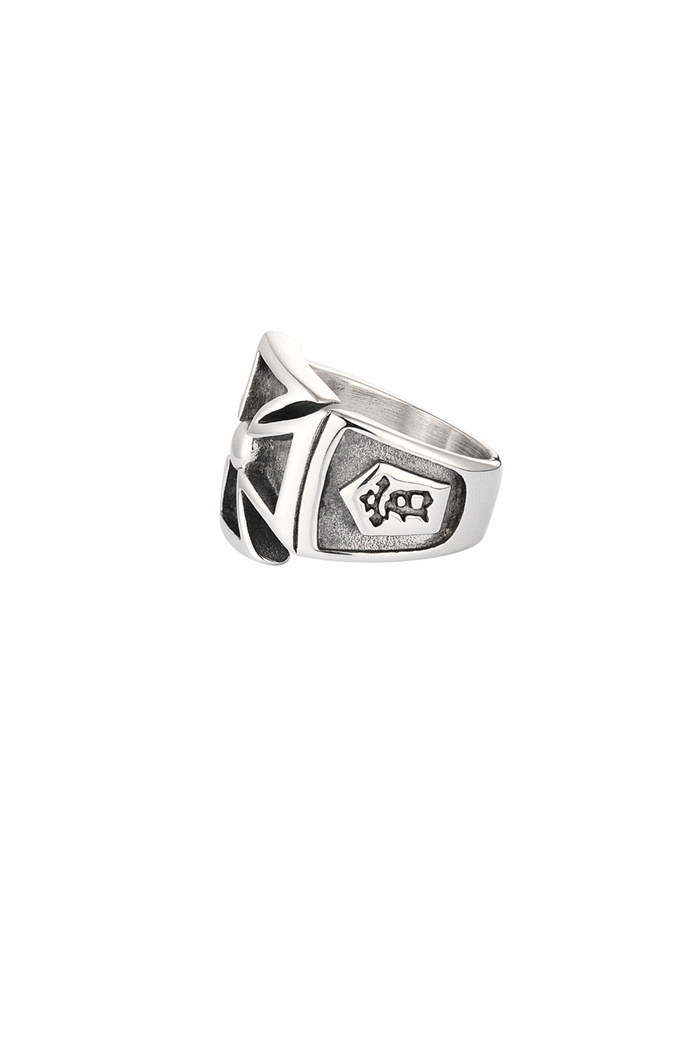 Men's ring cross - silver Picture5