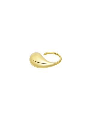 Druppel ring - goud h5 Afbeelding7