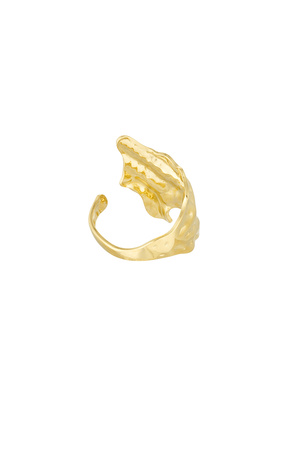 Statement ring drip - Gold h5 Picture5