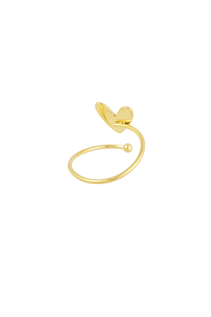 Twisted love ring - gold  Picture4