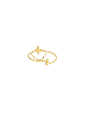 Anello scintilla scintilla - oro h5 Immagine4