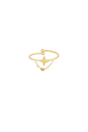 Ring sparkle sparkle - gold h5 
