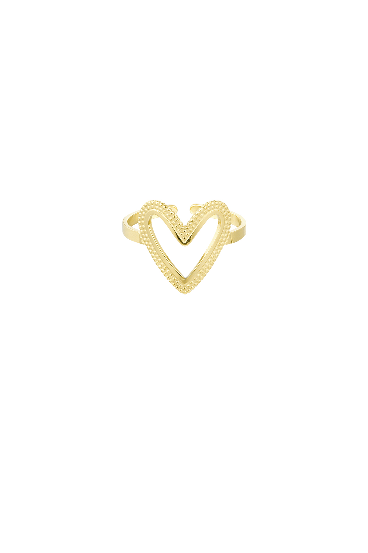Sonsuza kadar aşk yüzüğü - altın h5 