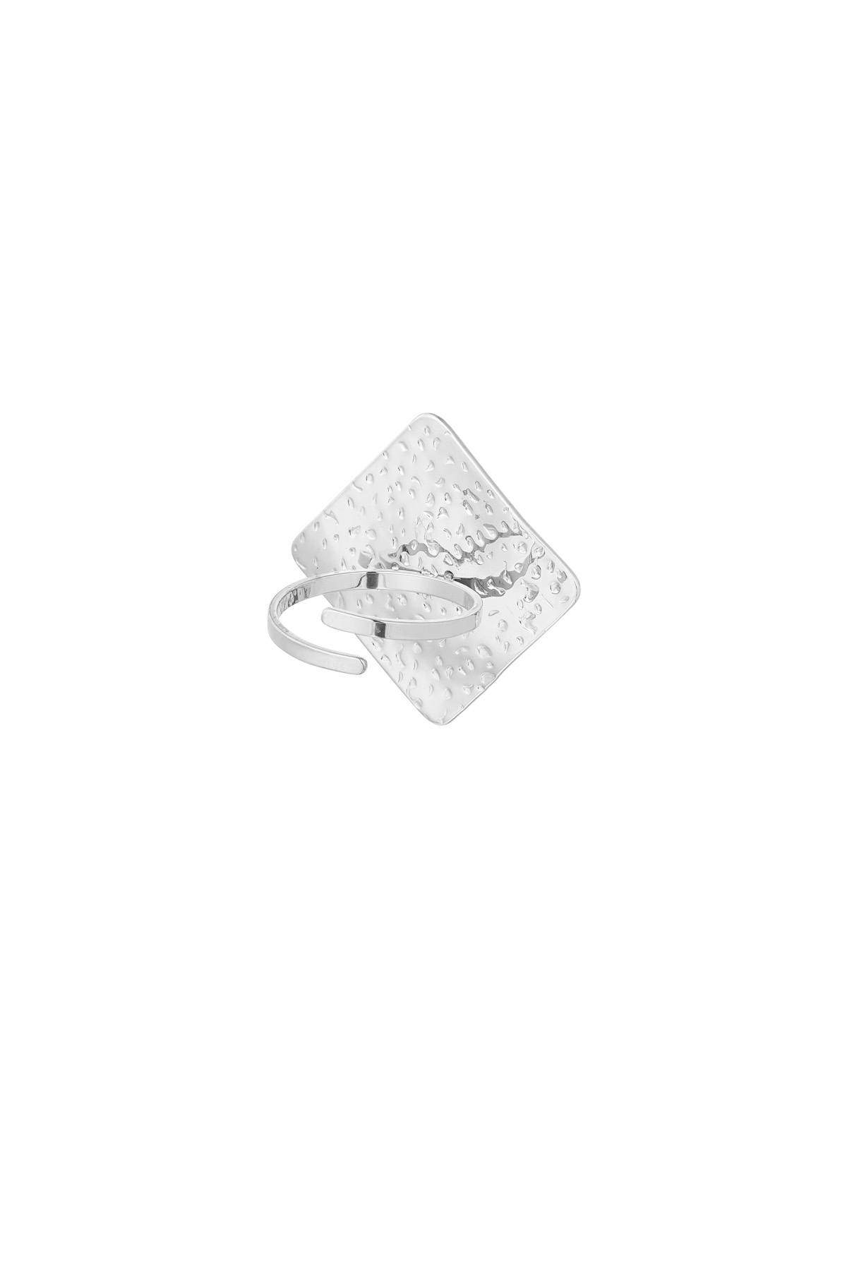 Vintage statement ring diamond - silver Picture3