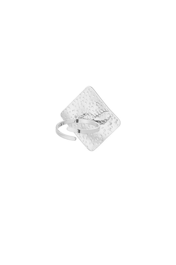 Vintage-Statement-Ring Diamant – Silber Bild3