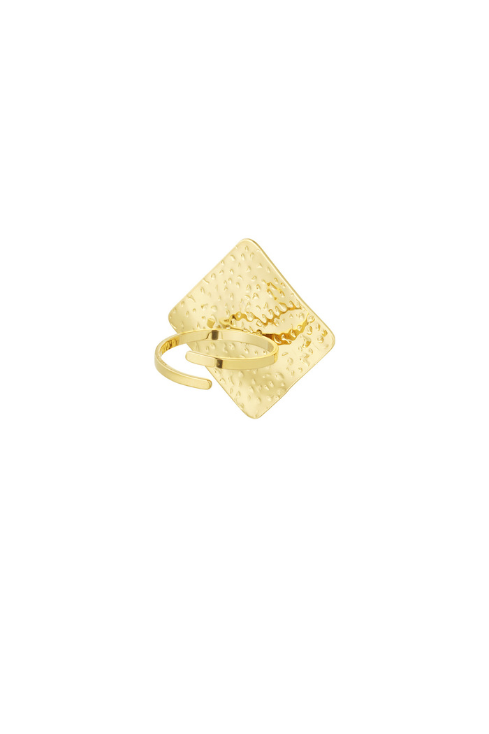 Vintage statement ring diamond - gold Picture3