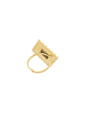 Ring vintage diamond detail - gold h5 Picture5