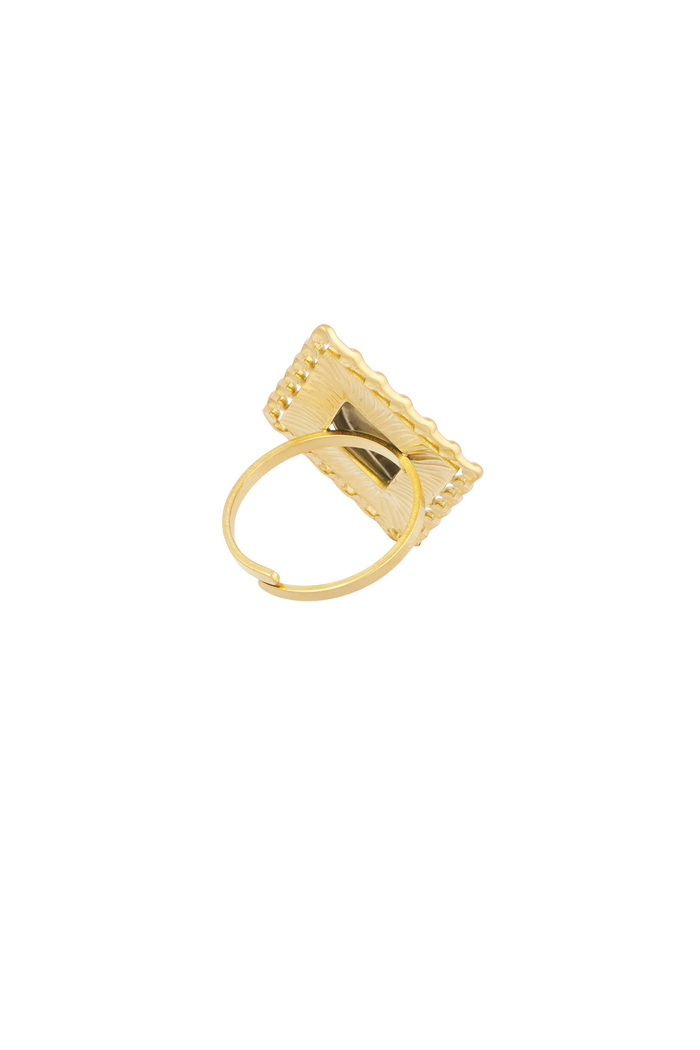 Ring vintage diamond detail - gold Picture5
