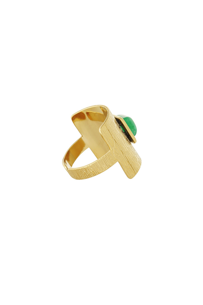 Bohemian lush ring - gold Picture4