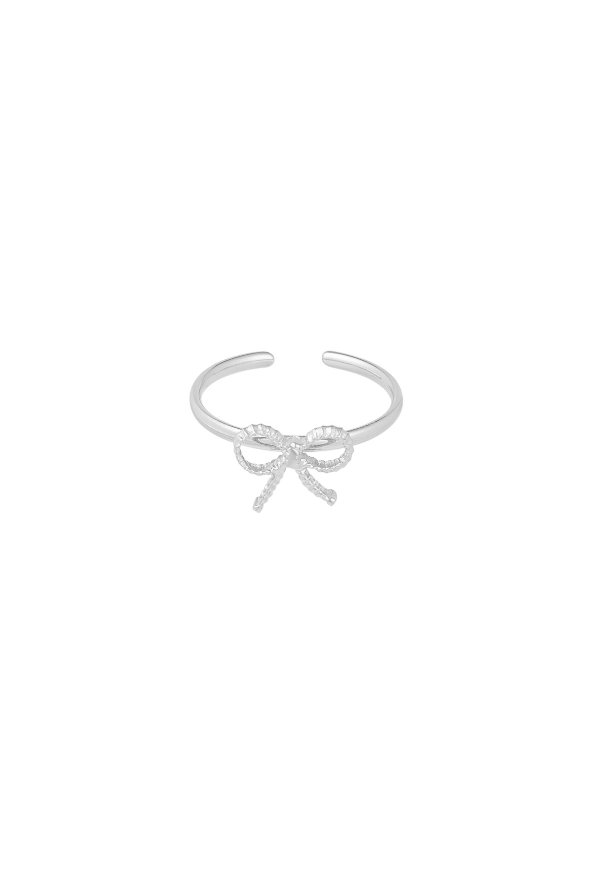 Ring bow basic - silver Picture3