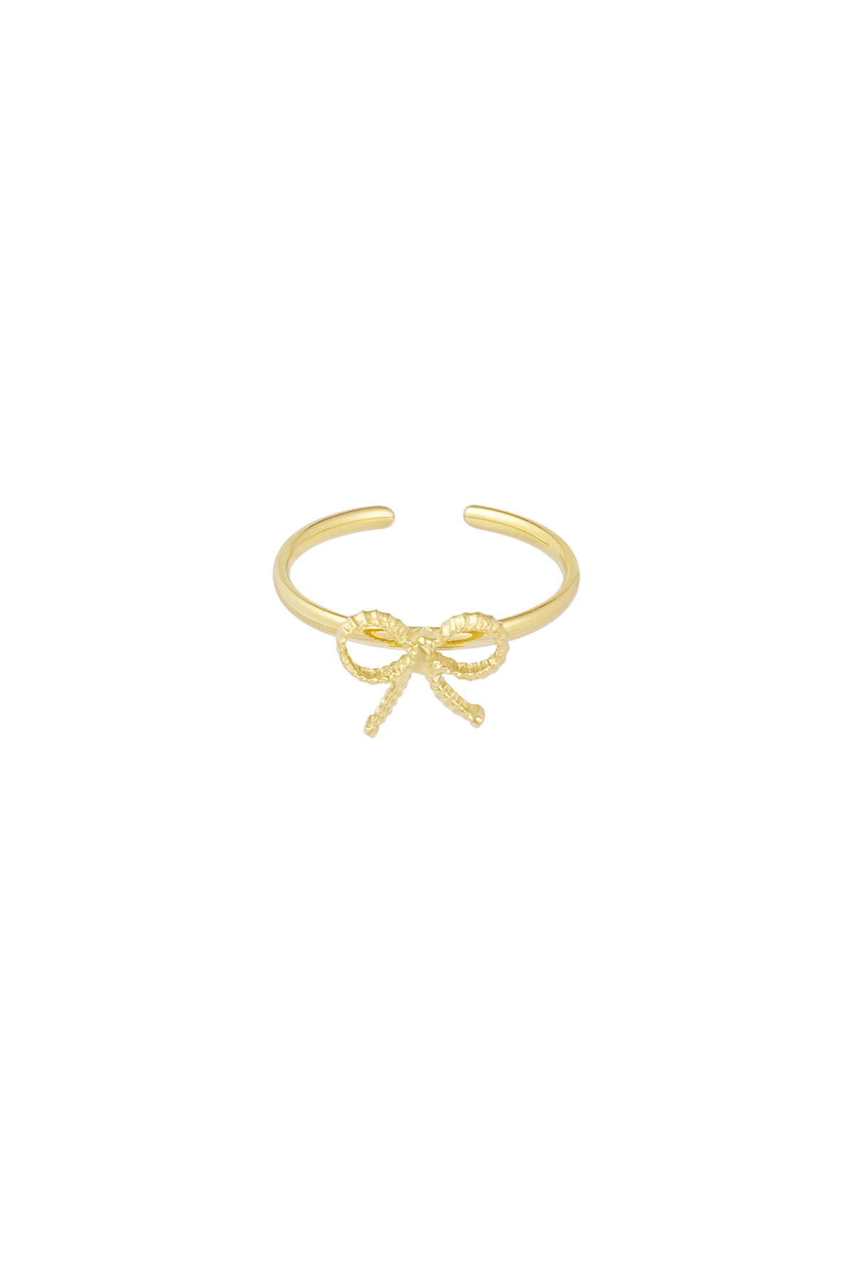 Ring bow basic - goud h5 Afbeelding3