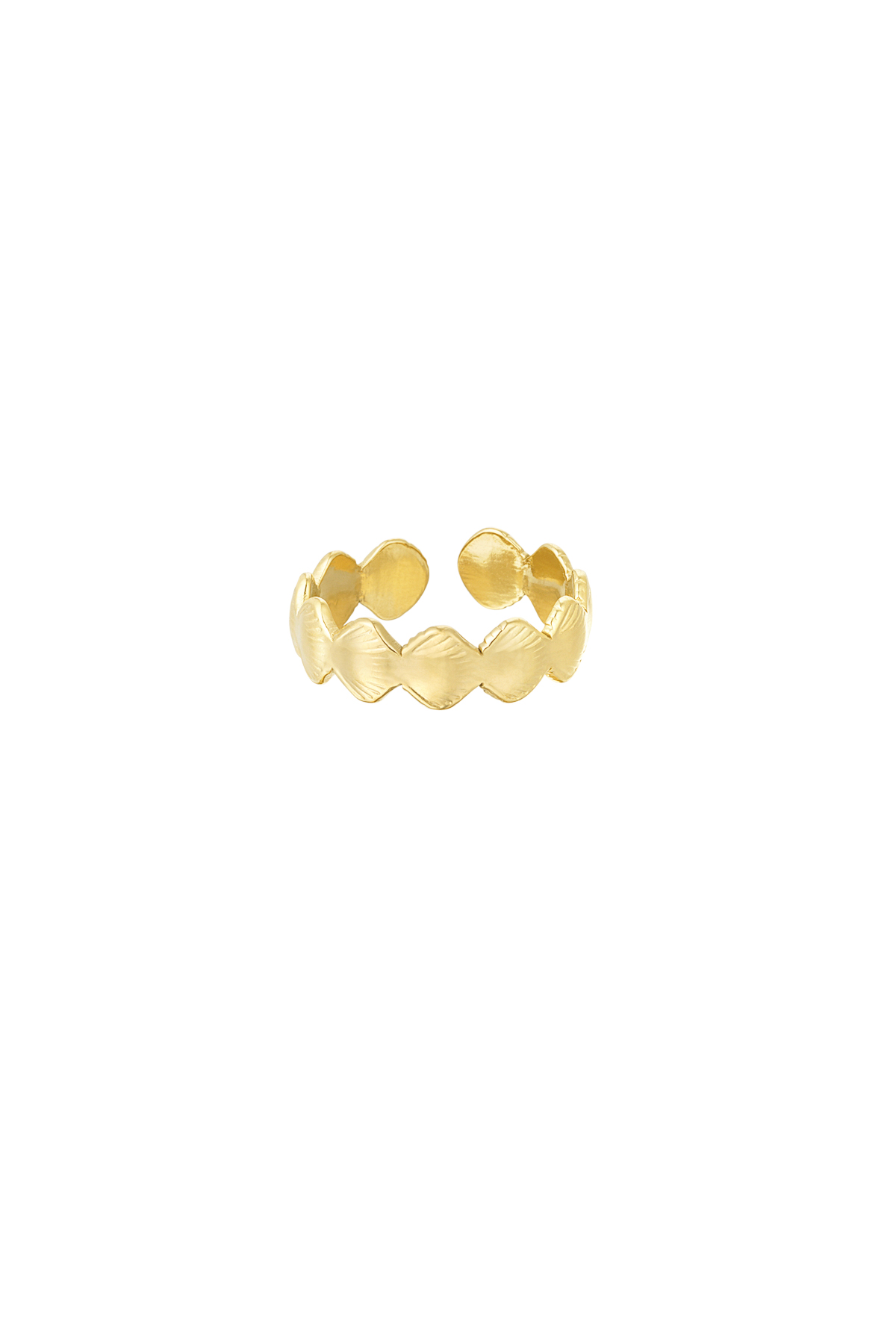 Ring shell soul - goud h5 