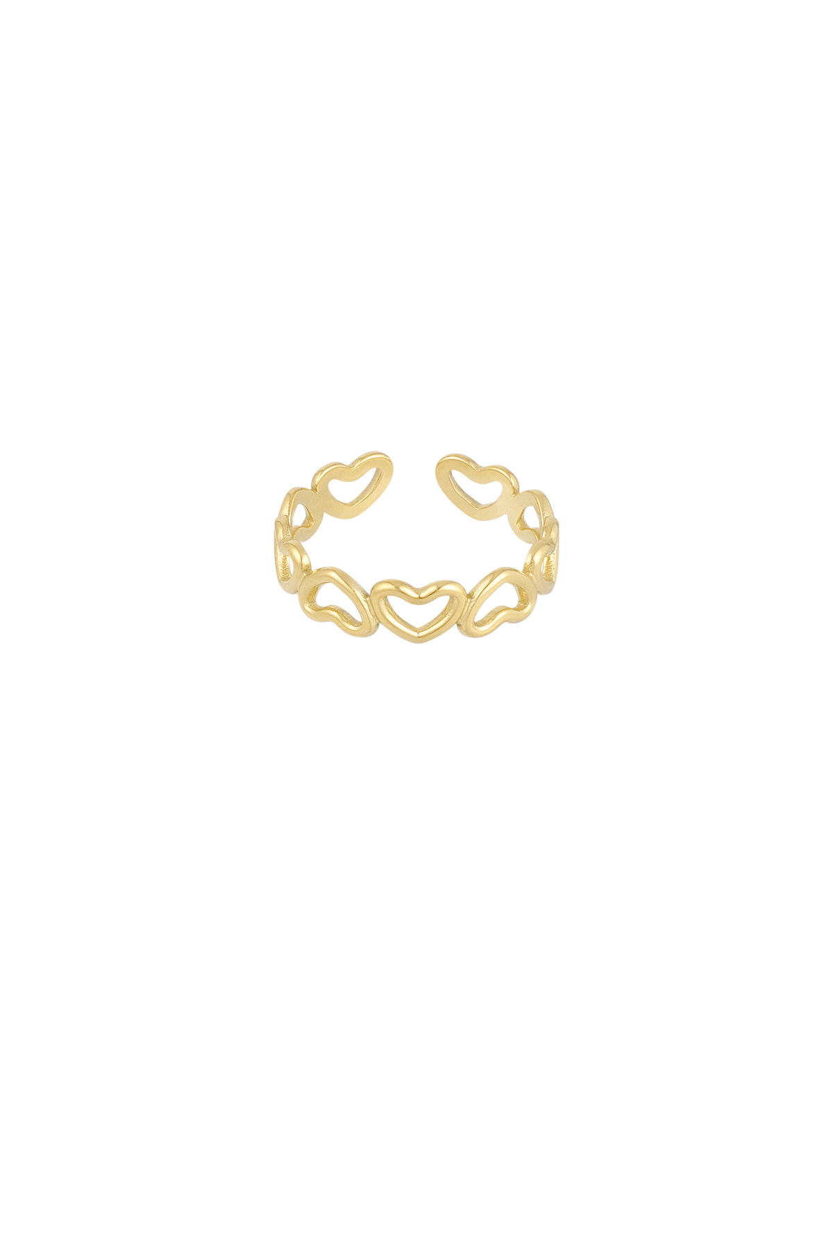 Anillo Love all over - oro  h5 