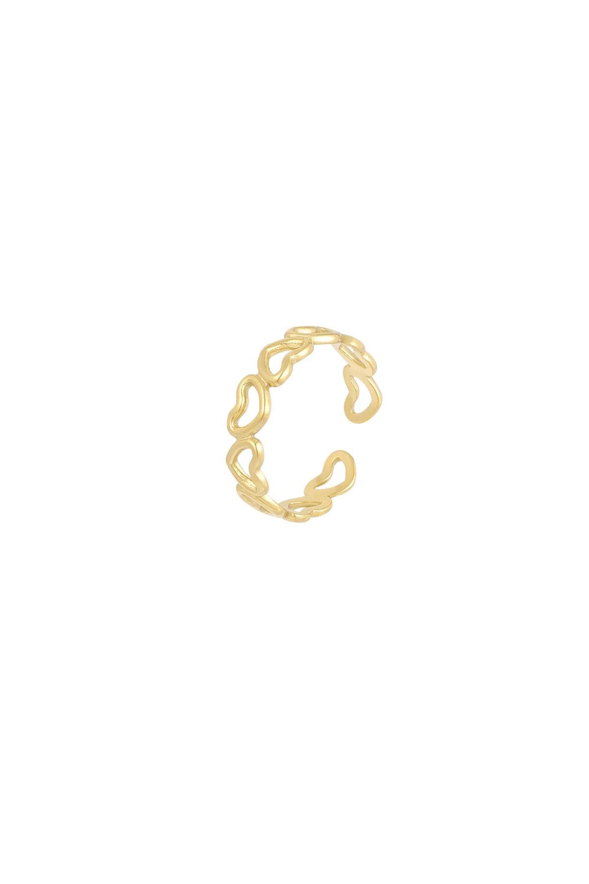 Anillo Love all over - oro  h5 Imagen3