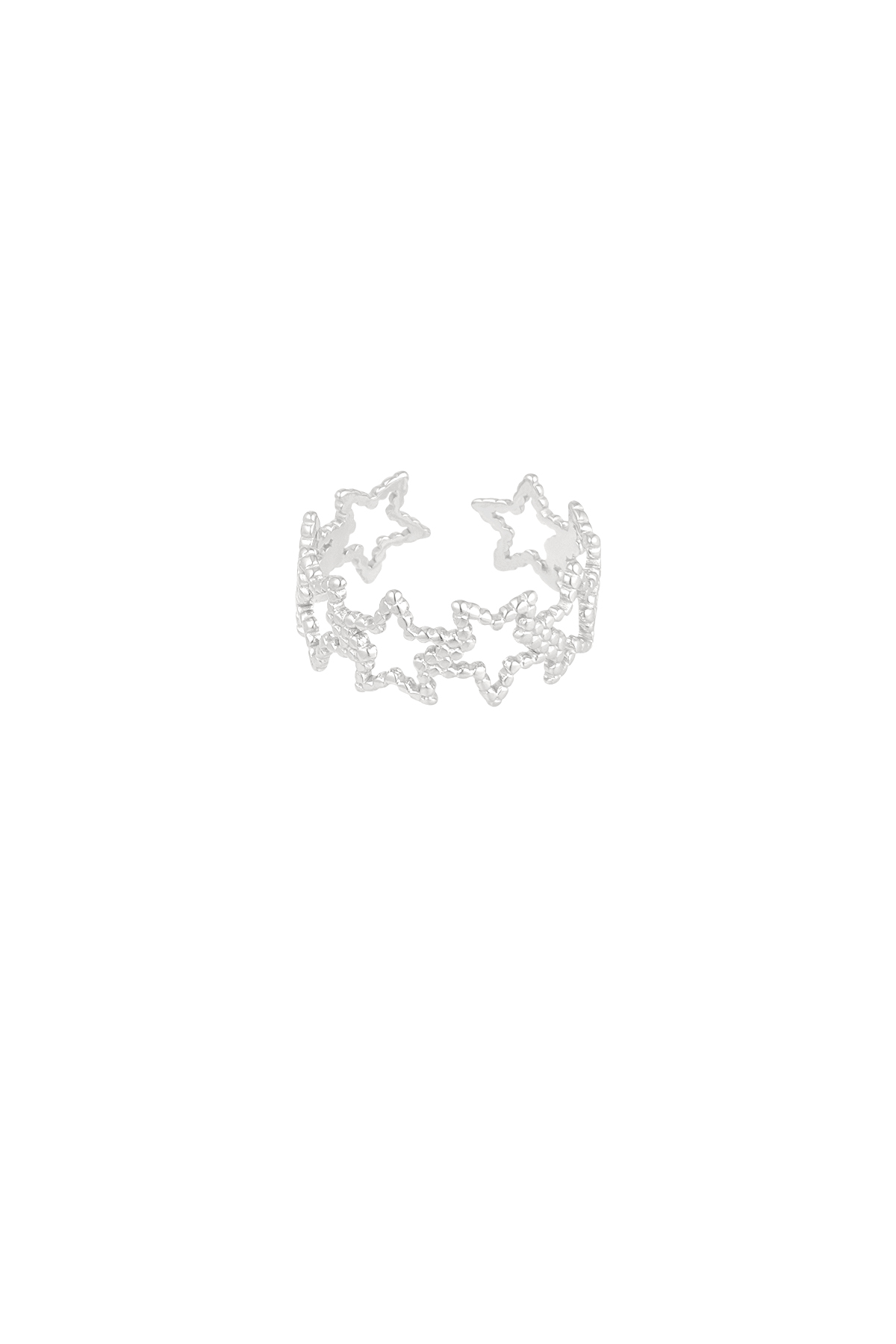 Anello scintillante - argento Immagine3