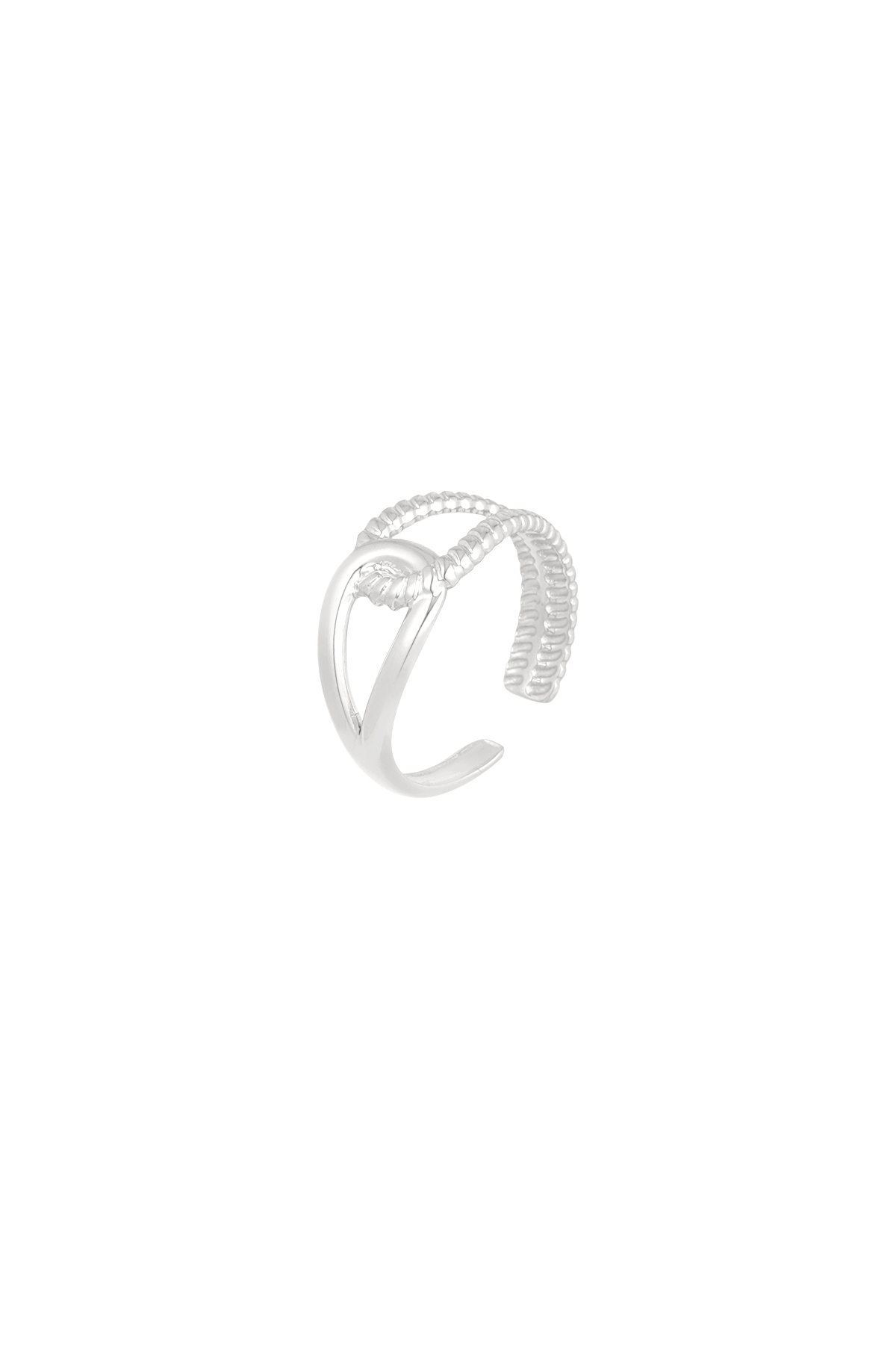Ring forever connected - zilver