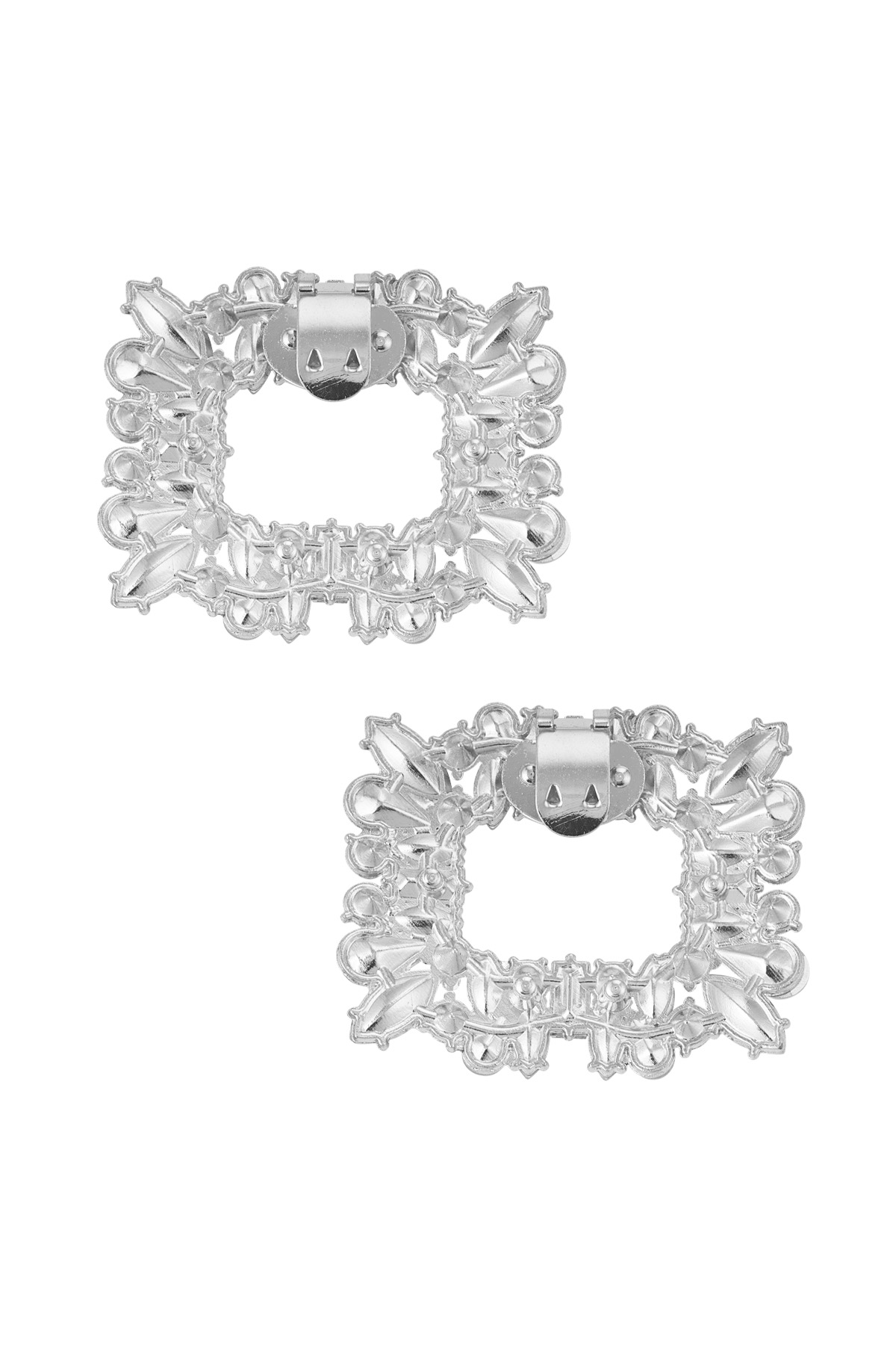 Glamorous shoe clips - silver h5 Picture3