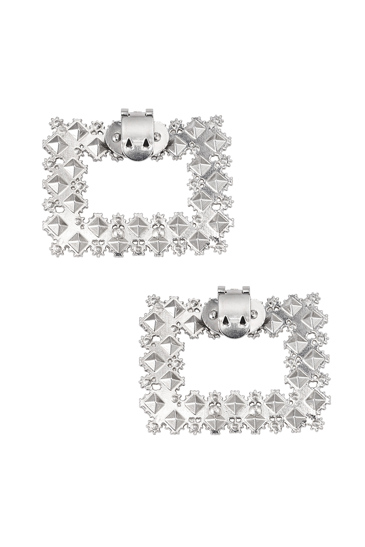 Shine bright shoe clips - silver  h5 Picture3