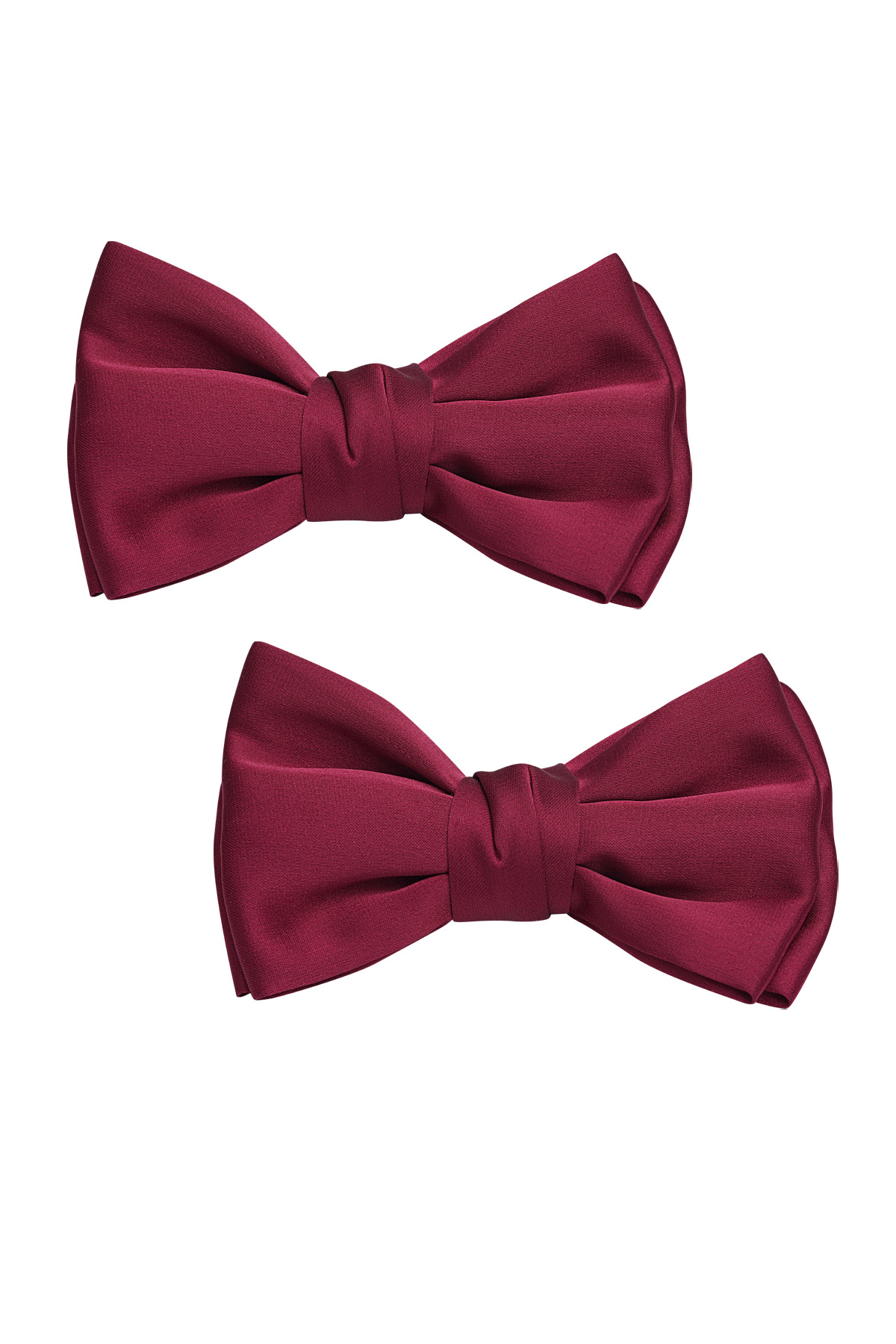 Bow shoe clip - red  2