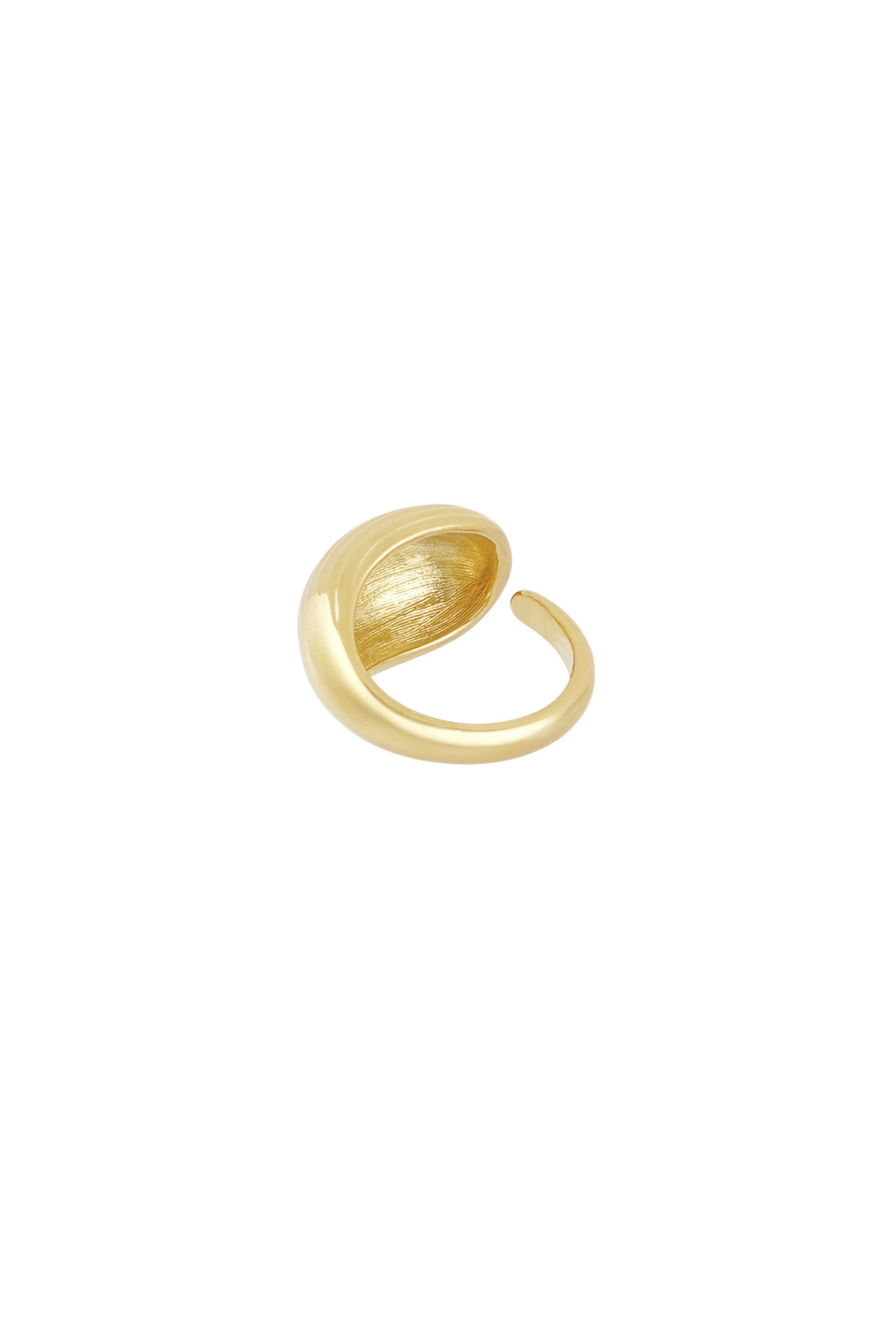 Anello texture dinamica - oro h5 Immagine2