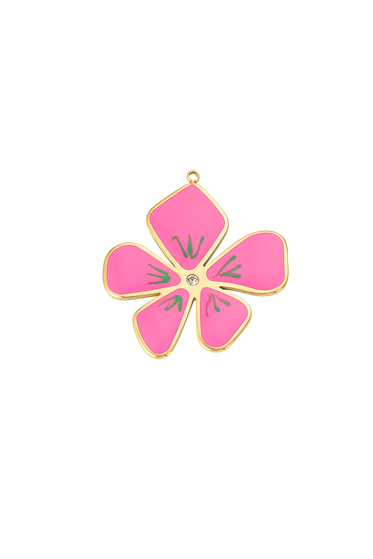 Charm Hawaii Blume - rosa h5 