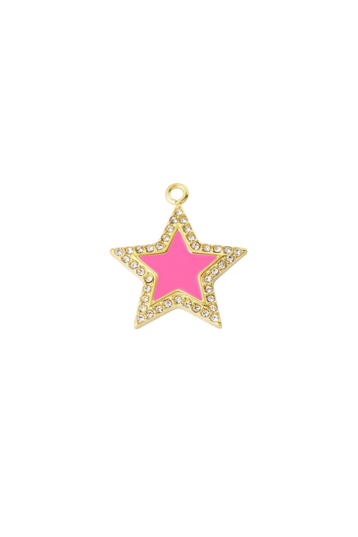 Charm Superestrella - oro rosa h5 