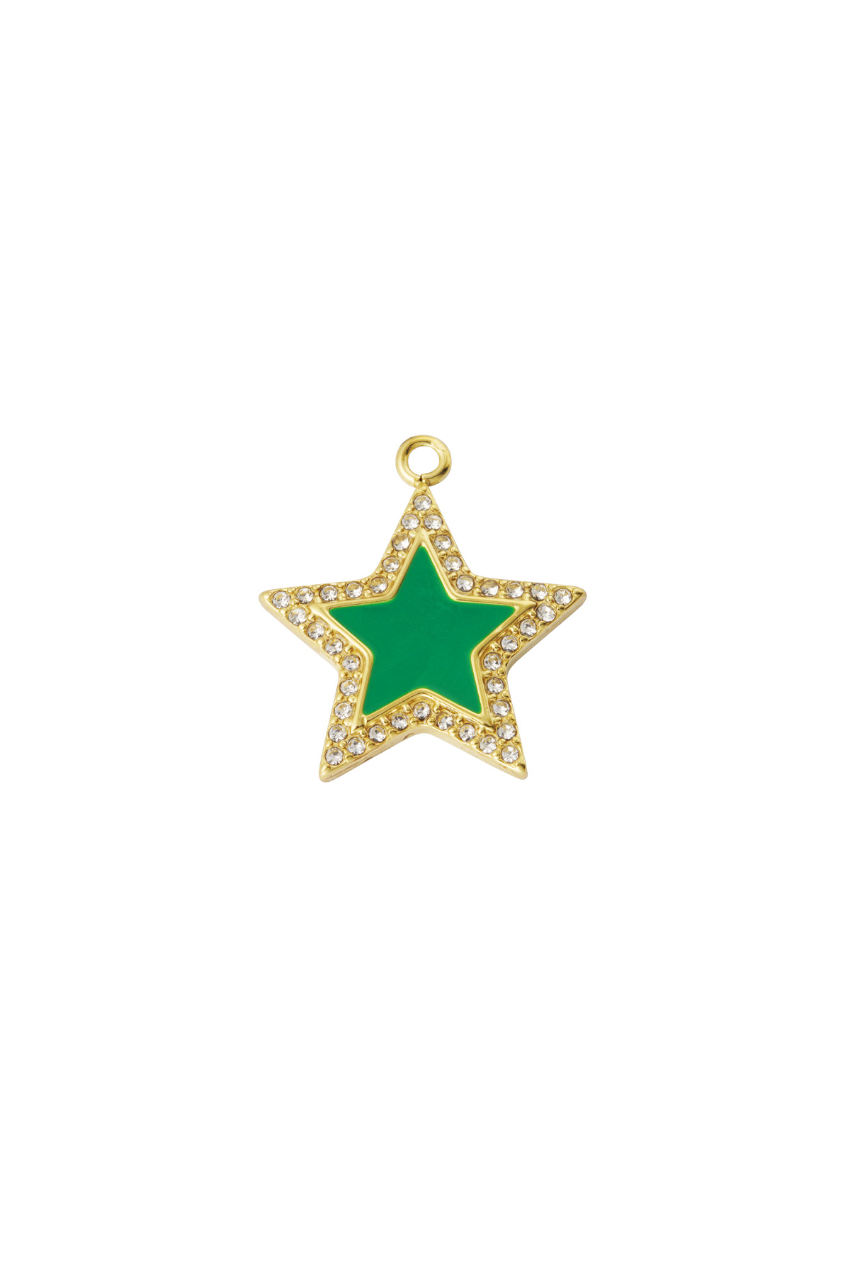 Ciondolo Superstar - oro verde h5 