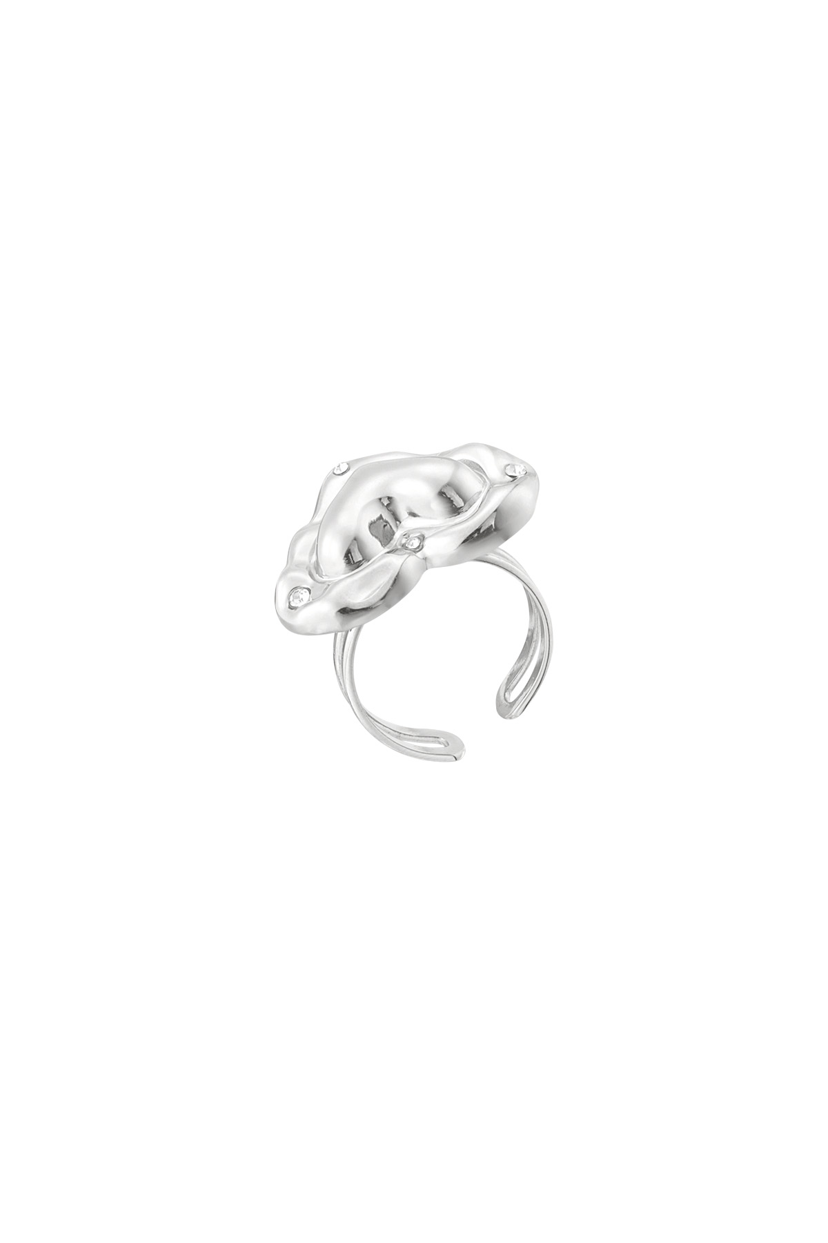 Anillo donde esta el amor - plata h5 Imagen4