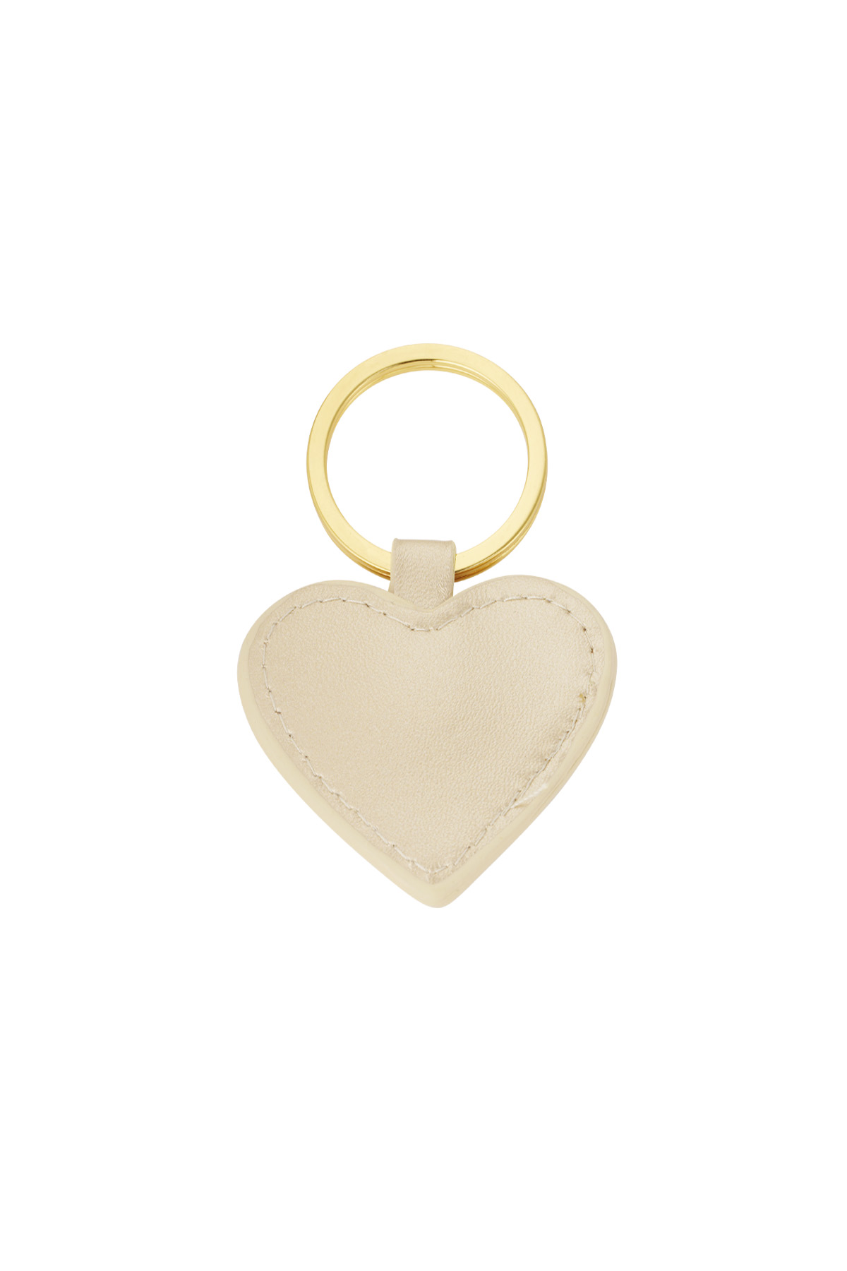 Keyring heartful smile - beige h5 Picture2