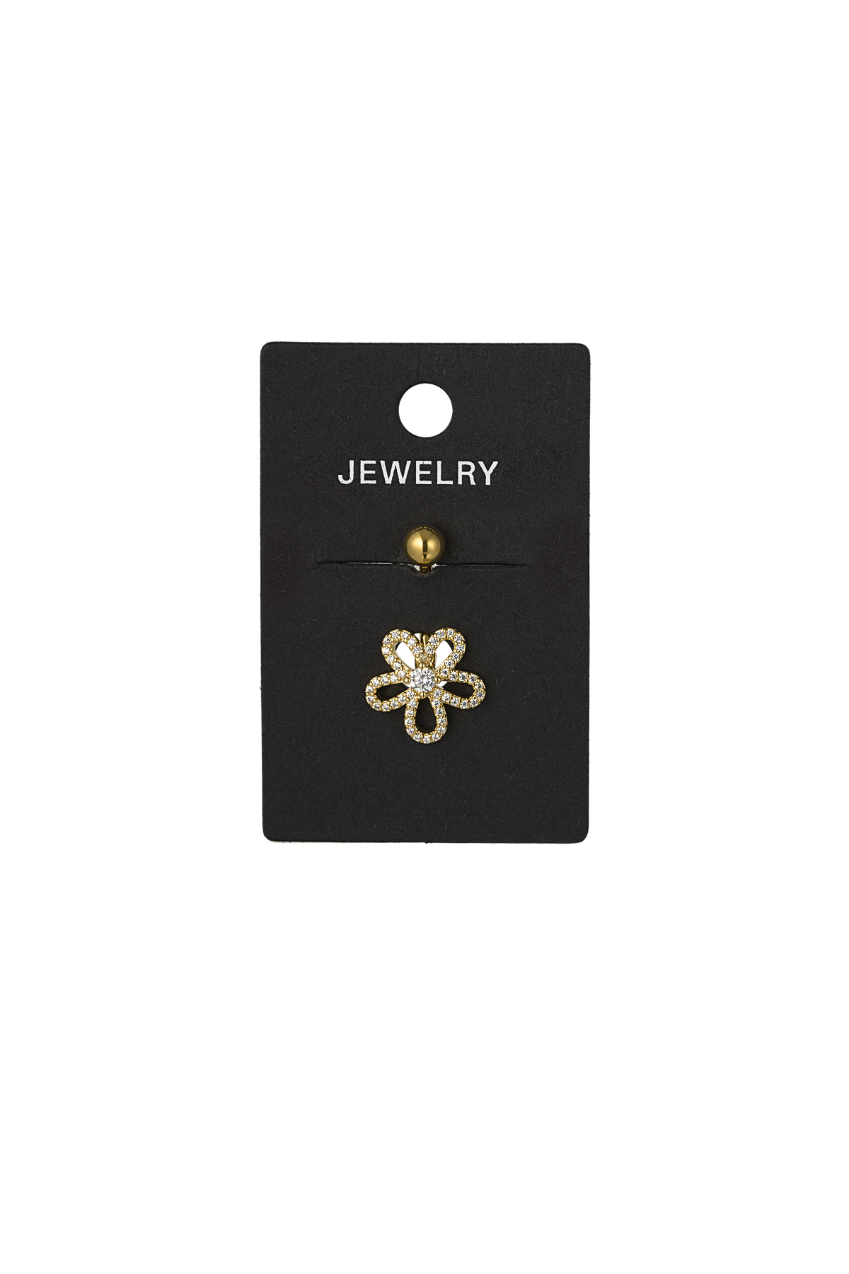 Navel piercing charmed flower - gold Picture2