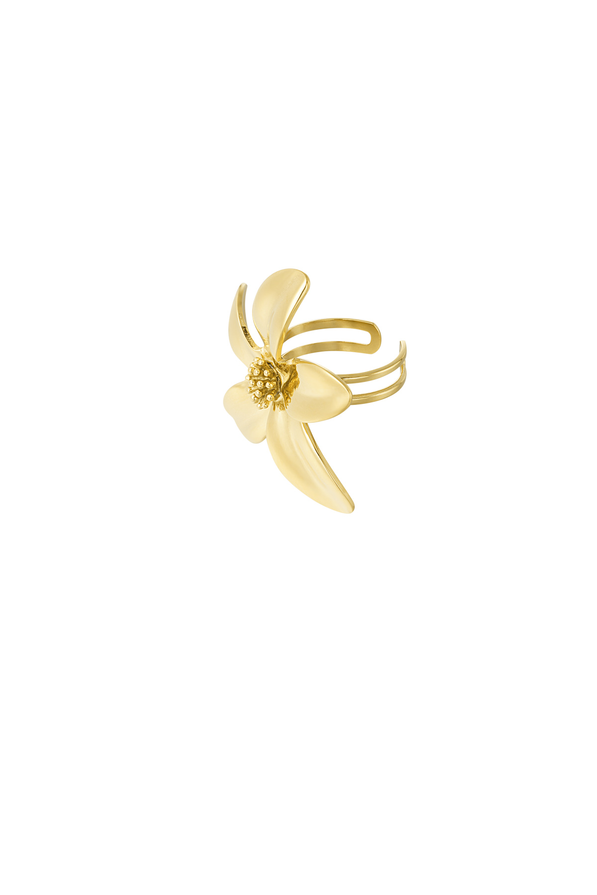 Floral Girl ring - gold h5 Picture2